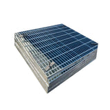 Platform Ladder Hot Dip Galvanized Steel Grid Floor Grating